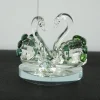 Crystal Swan Perfume Stand, car decoration, creative perfume stand, car crystal handicraft, home entrance decoration, Xiangyu Crystal Application Scenario